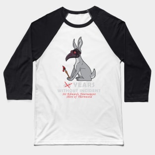 Eddies Fundraiser Shirt: Simple Bunny Baseball T-Shirt